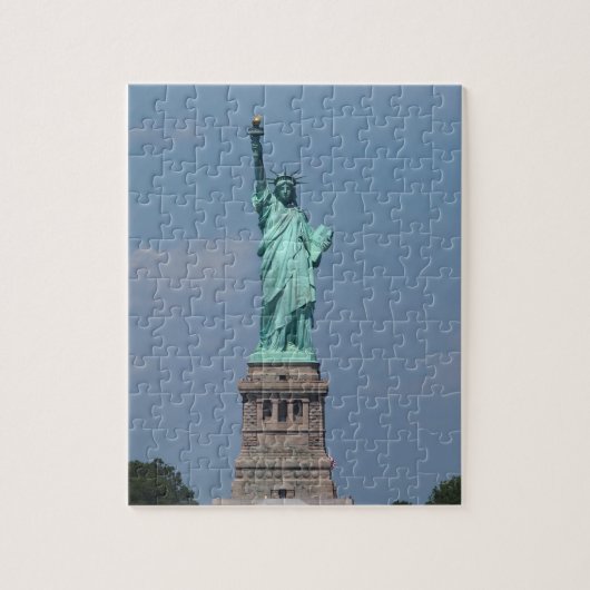 NYC Vrijheidsbeeld | Mooie, kleurrijke foto Legpuzzel (Verticaal)