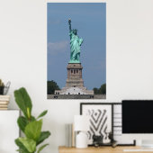 NYC Vrijheidsbeeld | Mooie, kleurrijke foto Poster (Thuiskantoor)
