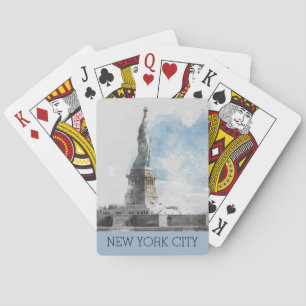 NYC Vrijheidsbeeld Poker Cards - Manhattan Land Pokerkaarten