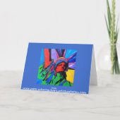 Nyc- wenskaart kaart (Achterkant)