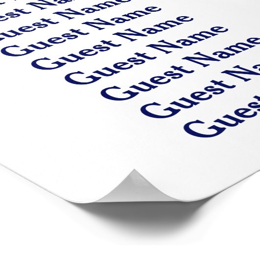 NYC Wide Skyline Etched BW Red Bow Blue Poster (Hoek)