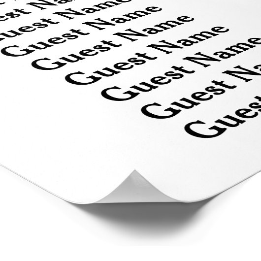 NYC Wide Skyline Etched BW Red Bow Poster (Hoek)