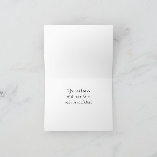 NYC Wide Skyline geëtst BW Pink H Dank u Bedankkaart (Binnen)