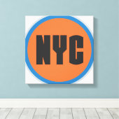 NYC Wrapped Canvas Afdruk (Insitu (Houten vloer))