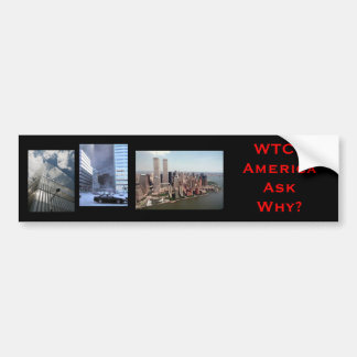 nyc, wtc7, wtc77, WTC7AmericaAsk Why? Bumpersticker