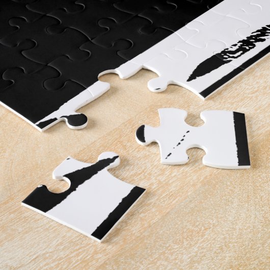 Nyc Yellow Taxi Brooklyn Bridge New York City Legpuzzel (Zijkant)