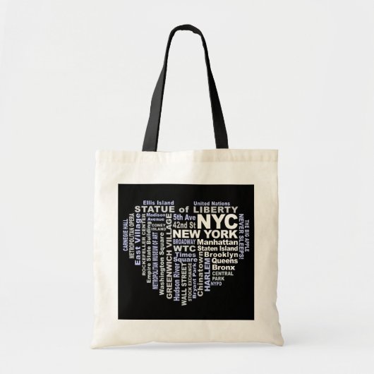NYC-zak Tote Bag (Voorkant)
