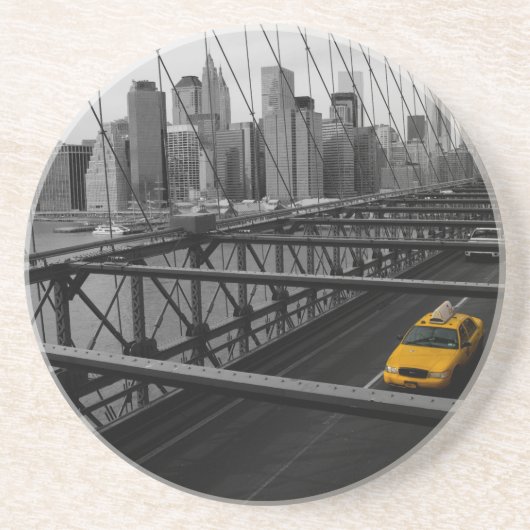NYC ZANDSTEEN ONDERZETTER (Voorkant)