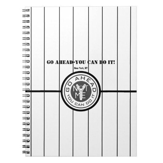 NYCCOU GOAHEAD 2 NOTITIEBOEK (Voorkant)