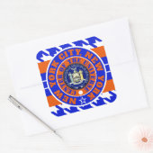 NYCCOU NEW YORK CITY (COU) NYCHT VIERKANTE STICKER (Envelop)