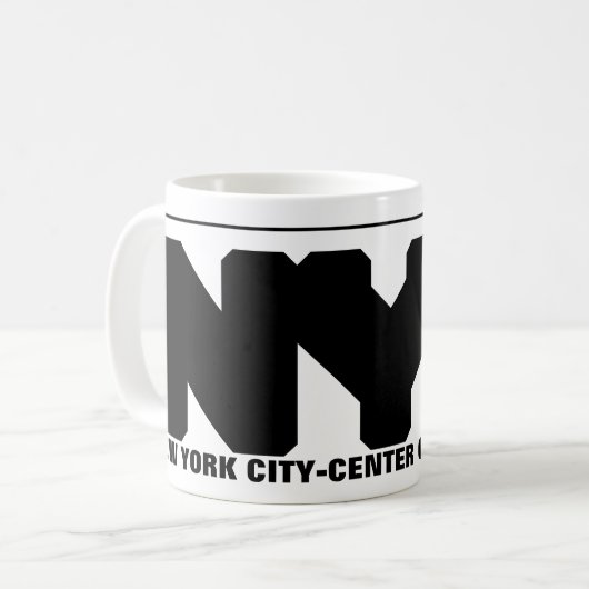 NYCCOU NYC Mug Koffiemok (Voorkant links)