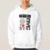 NYCCOU #NYCCOU (MANNEN OP HET WERK) HOODIE (Voorkant)