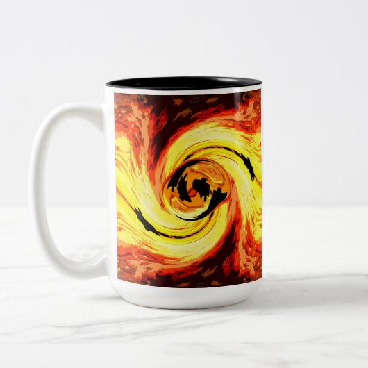 NYCHorizon Tweekleurige Koffiemok (Links)