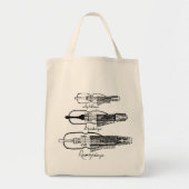 Nyckelharpa-kruidzak Tote Bag (Voorkant)