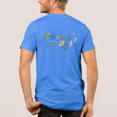 Nyctophylia: Tri-Blend Shirt (Achterkant)