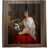 Nydia, het blindenmeisje van Pompeii Douchegordijn (Voorkant)