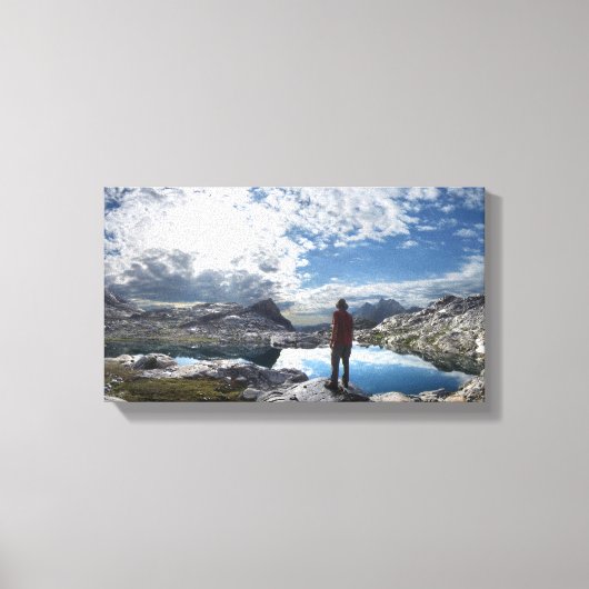 Nydiver Lakes - Ansel Adams Wilderness - Sierra Canvas Afdruk (Voorkant)