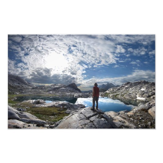 Nydiver Lakes - Ansel Adams Wilderness - Sierra Foto Afdruk (Voorkant)