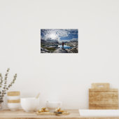 Nydiver Lakes - Ansel Adams Wilderness - Sierra Poster (Keuken)