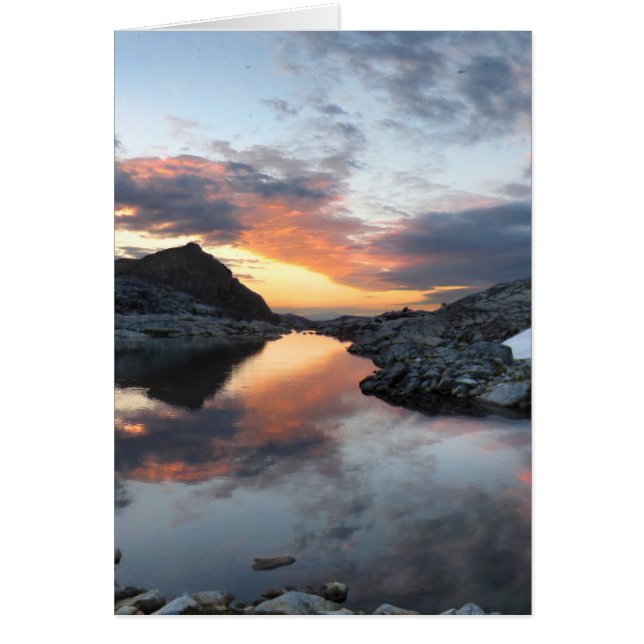 Nydiver Lakes Sunrise 2 - Ansel Adams Wilderness (Voorkant)