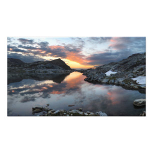 Nydiver Lakes Sunrise 2 - Ansel Adams Wilderness Foto Afdruk