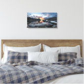 Nydiver Lakes Sunrise - Ansel Adams Wilderness Canvas Afdruk (Insitu (Slaapkamer))