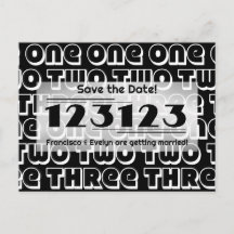 NYE 2023 123123 Bruiloft Save the Date Briefkaart