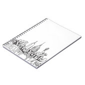 NYE New York Vacation Souvenirs NYC Gift Notitieboek (Linkerzijde)