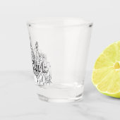 NYE New York Vacation Souvenirs NYC Gift Shot Glas (Rechts)