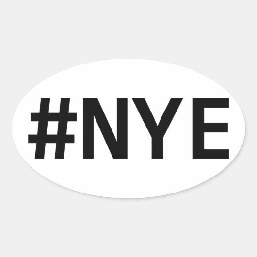 #NYE Sticker (Voorkant)