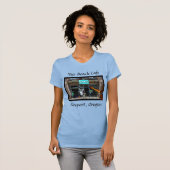 NyeBeach Cafe Tshirt Womens (Voorkant volledig)