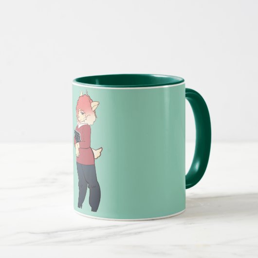 NYGEL Baaarbra tweetonige Mok, 15 oz Mok (Voorkant rechts)