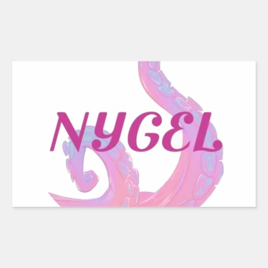 NYGEL STICKER (Voorkant)