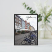 nyhavn bikes briefkaart (Staand voorkant)
