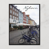 nyhavn bikes briefkaart (Voorkant)