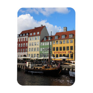 Nyhavn Copehagen Denmark Magneet