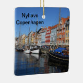 Nyhavn Copenhagen Kerstboom Ornament (Rechts)
