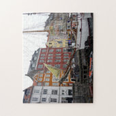 nyhavn copenhagen zeilen legpuzzel (Verticaal)