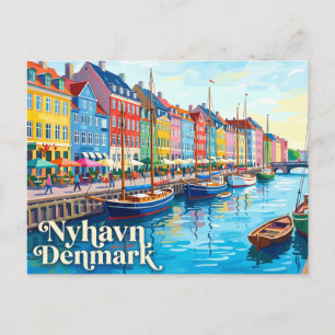 Nyhavn Denemarken Briefkaart