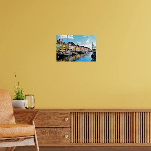 Nyhavn District, Denmark, Poster (Woonkamer 2)