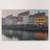 NYHAVN ENTERTAINMENT DISTRICT Kopenhagen Denemarke Legpuzzel (Horizontaal)