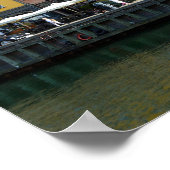 Nyhavn-haven, Kopenhagen, Denemarken Poster (Hoek)