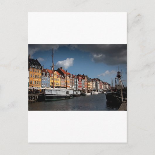 Nyhavn, Kopenhagen Briefkaart (Voorkant)