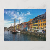 Nyhavn, Kopenhagen Briefkaart (Voorkant)