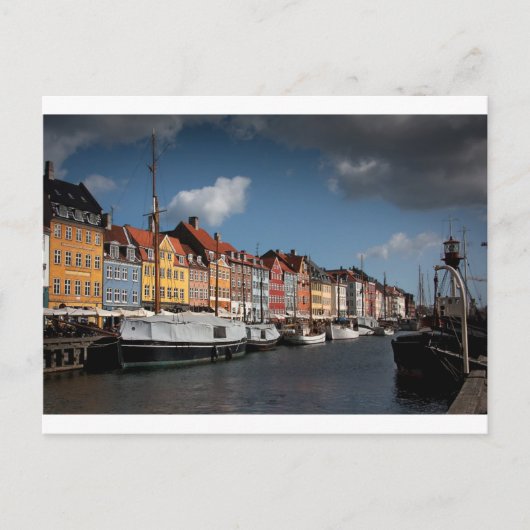 Nyhavn, Kopenhagen Briefkaart (Voorkant)