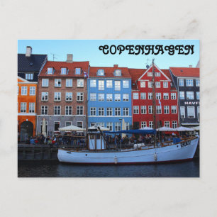 Nyhavn Kopenhagen Denemarken Briefkaart