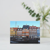 Nyhavn Kopenhagen Denemarken Briefkaart (Staand voorkant)