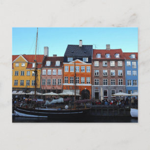 Nyhavn Kopenhagen Denemarken Briefkaart