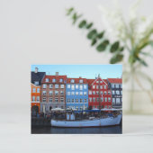 Nyhavn Kopenhagen Denemarken Briefkaart (Staand voorkant)