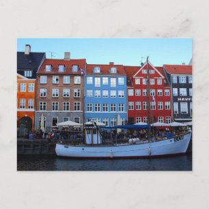 Nyhavn Kopenhagen Denemarken Briefkaart